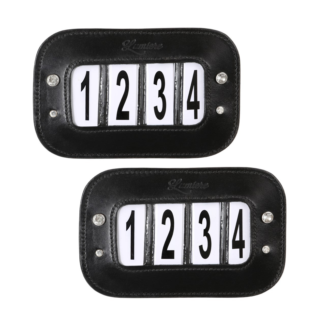 Bridle Numbers (4 Numbers)- Bling - Lumiere Equestrian