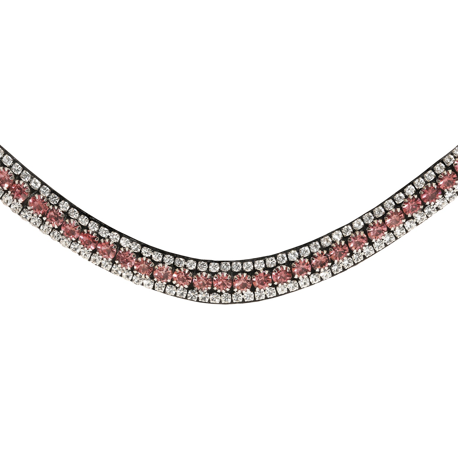 Lavender crystal browband - Lumiere Equestrian