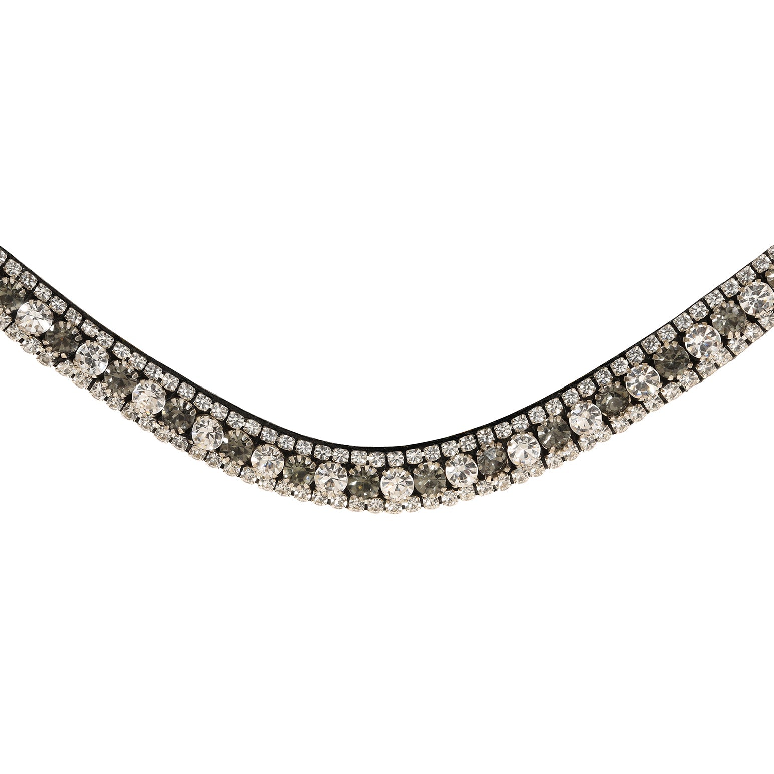 Silver Crystal Browband (Lumi Pony) - Lumiere Equestrian