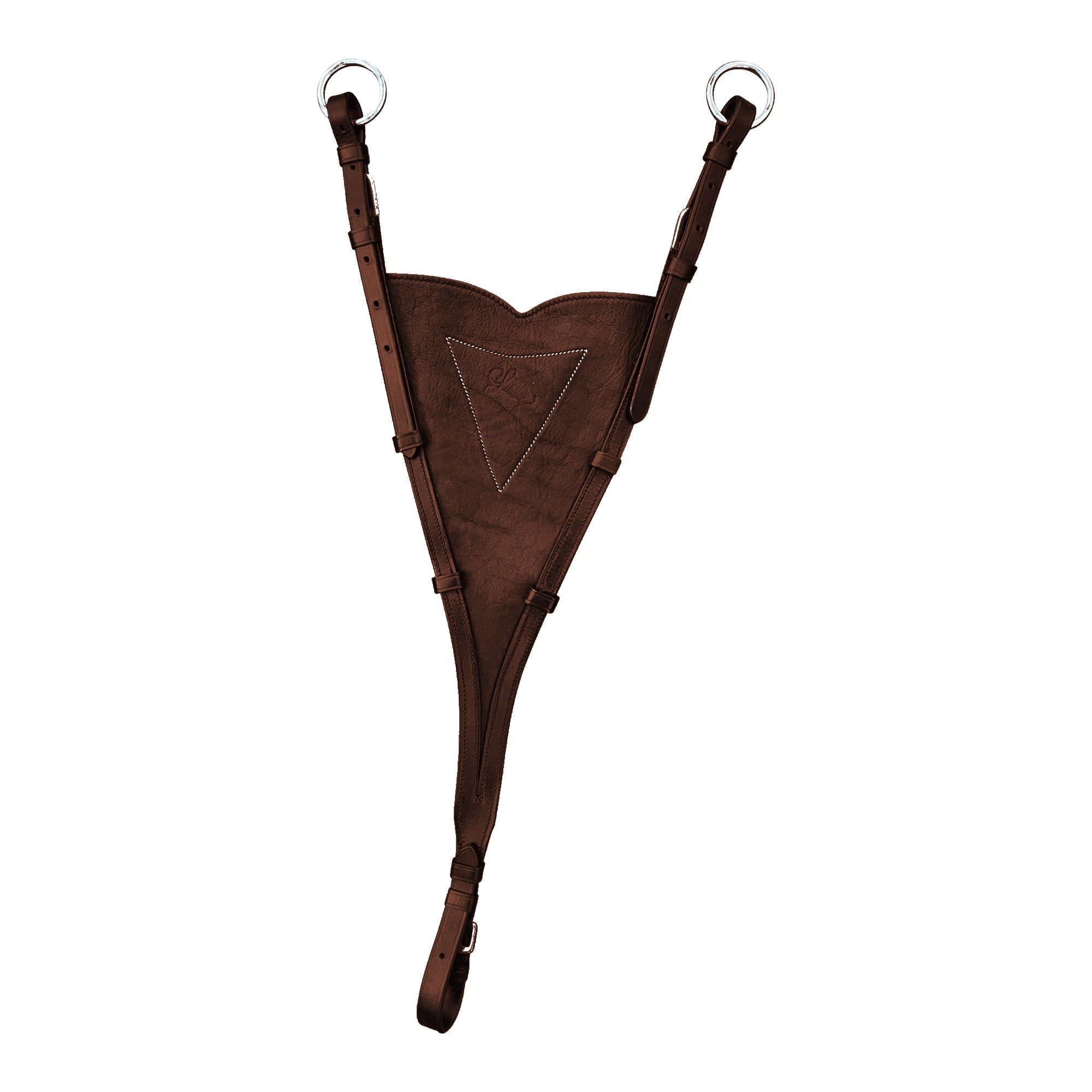 Leather Martingale Bib