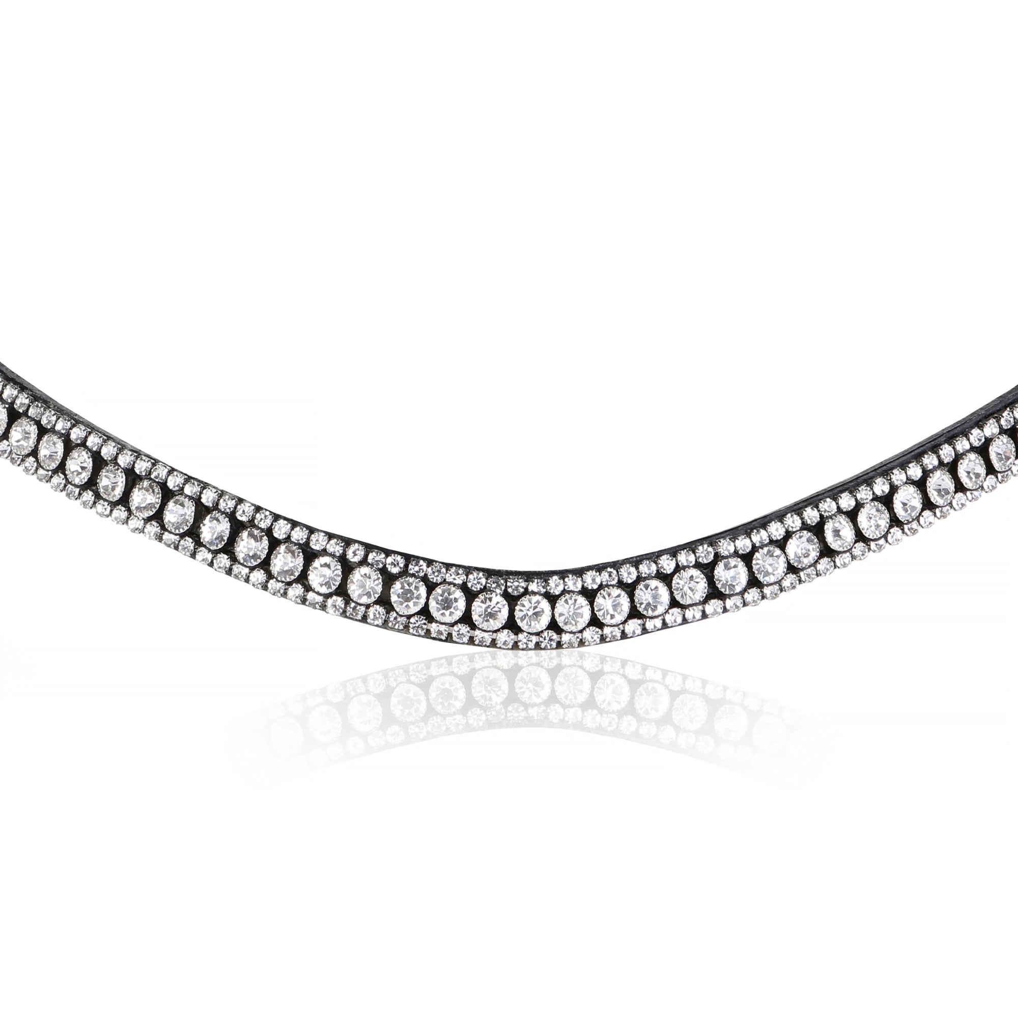 Solitaire crystal browband