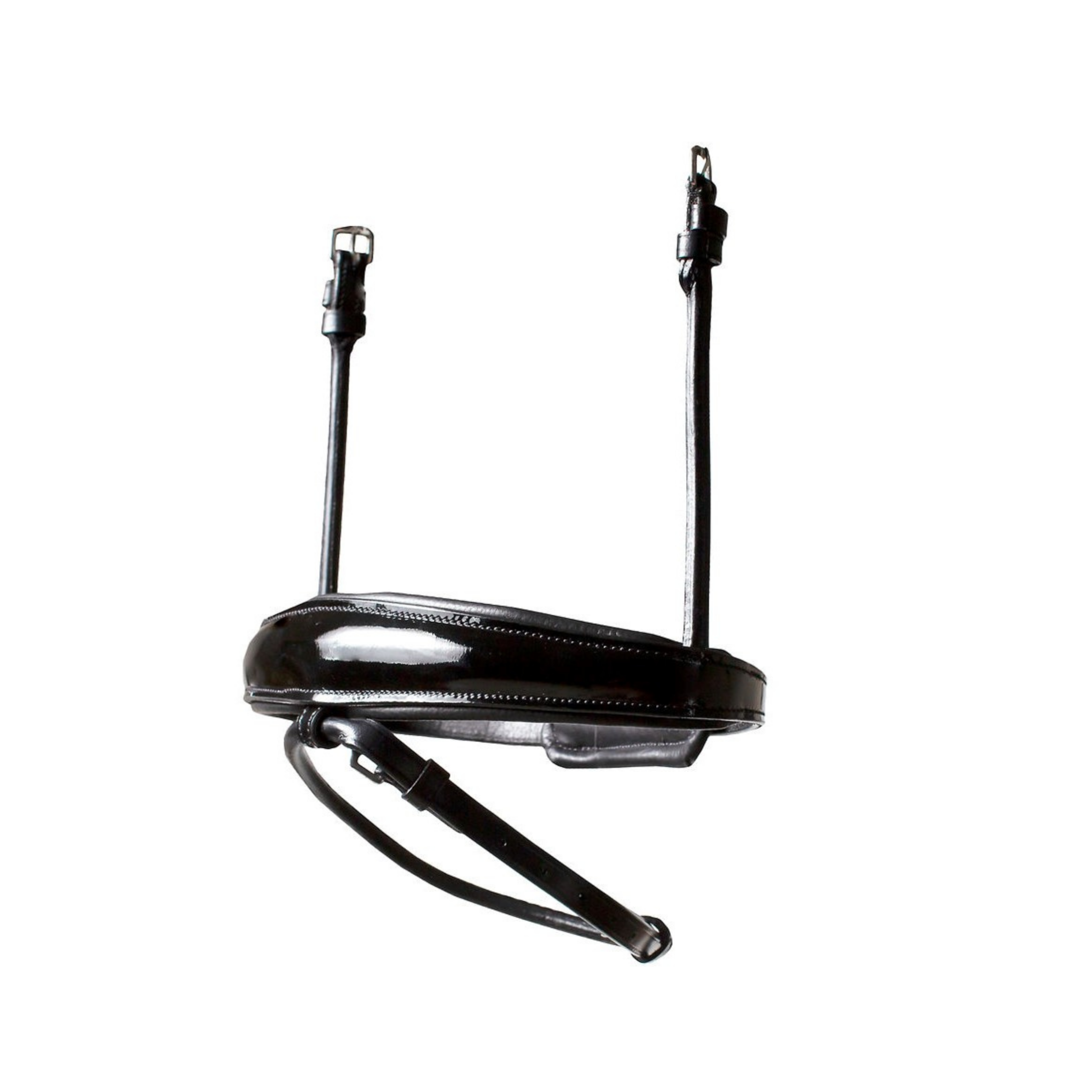 Hanoverian noseband (rolled) - patent - Lumiere Equestrian