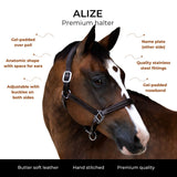 'Alize' leather halter