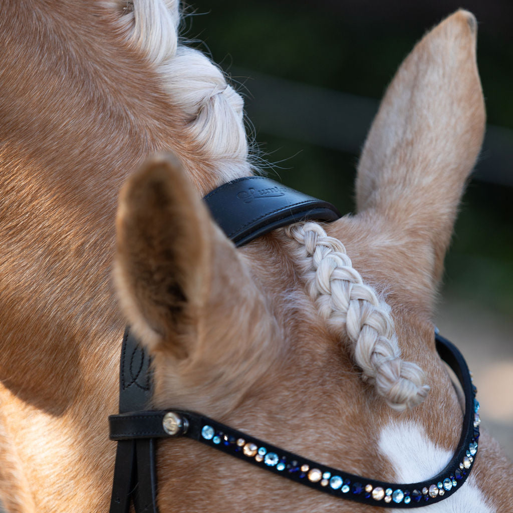Demi crystal browband (Lumi Pony) - Lumiere Equestrian