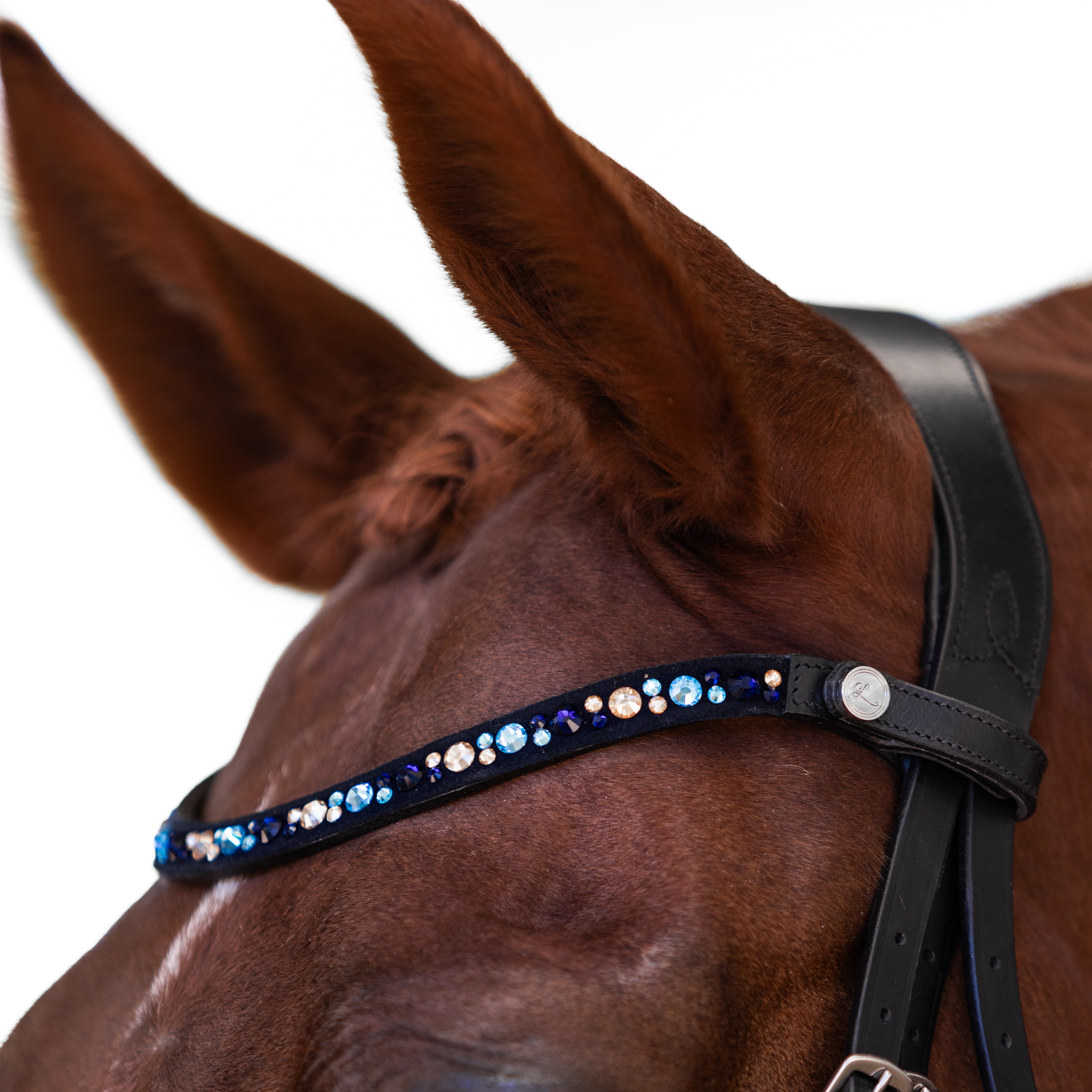 Demi crystal browband (Lumi Pony) - Lumiere Equestrian