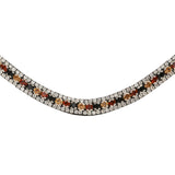 'Amber' Anatomic Leather Bridle (Euro Version) Clearance