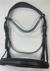 'Anastasia' leather bridle (Cavesson) - Seconds