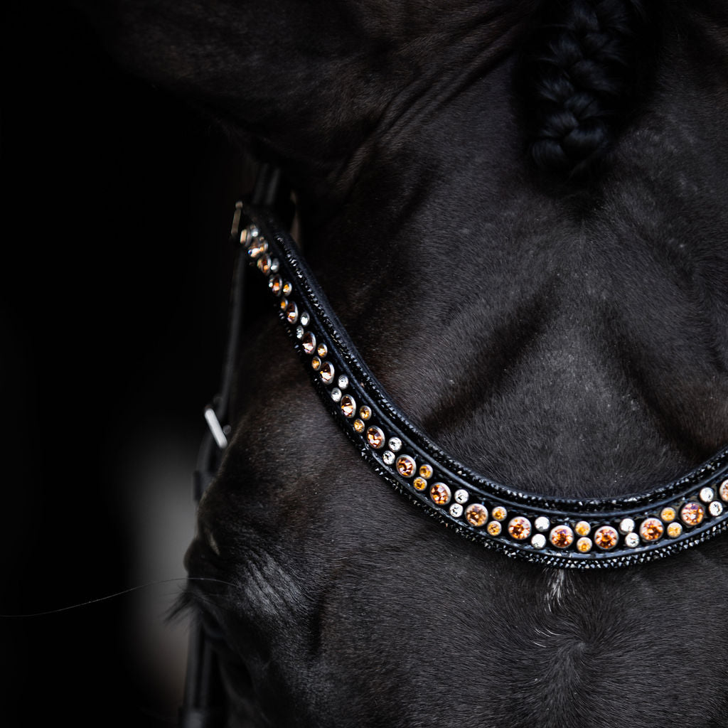 'Ariana' bridle (cavesson) - Lumiere Equestrian
