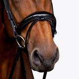'Aurelie' Flat Leather Bridle (Hanoverian)