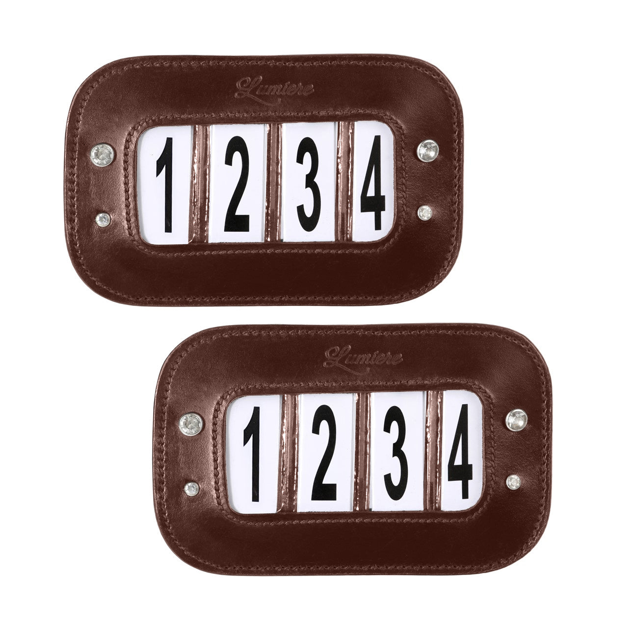 Bridle  Numbers (4 Numbers)- Bling - Lumiere Equestrian