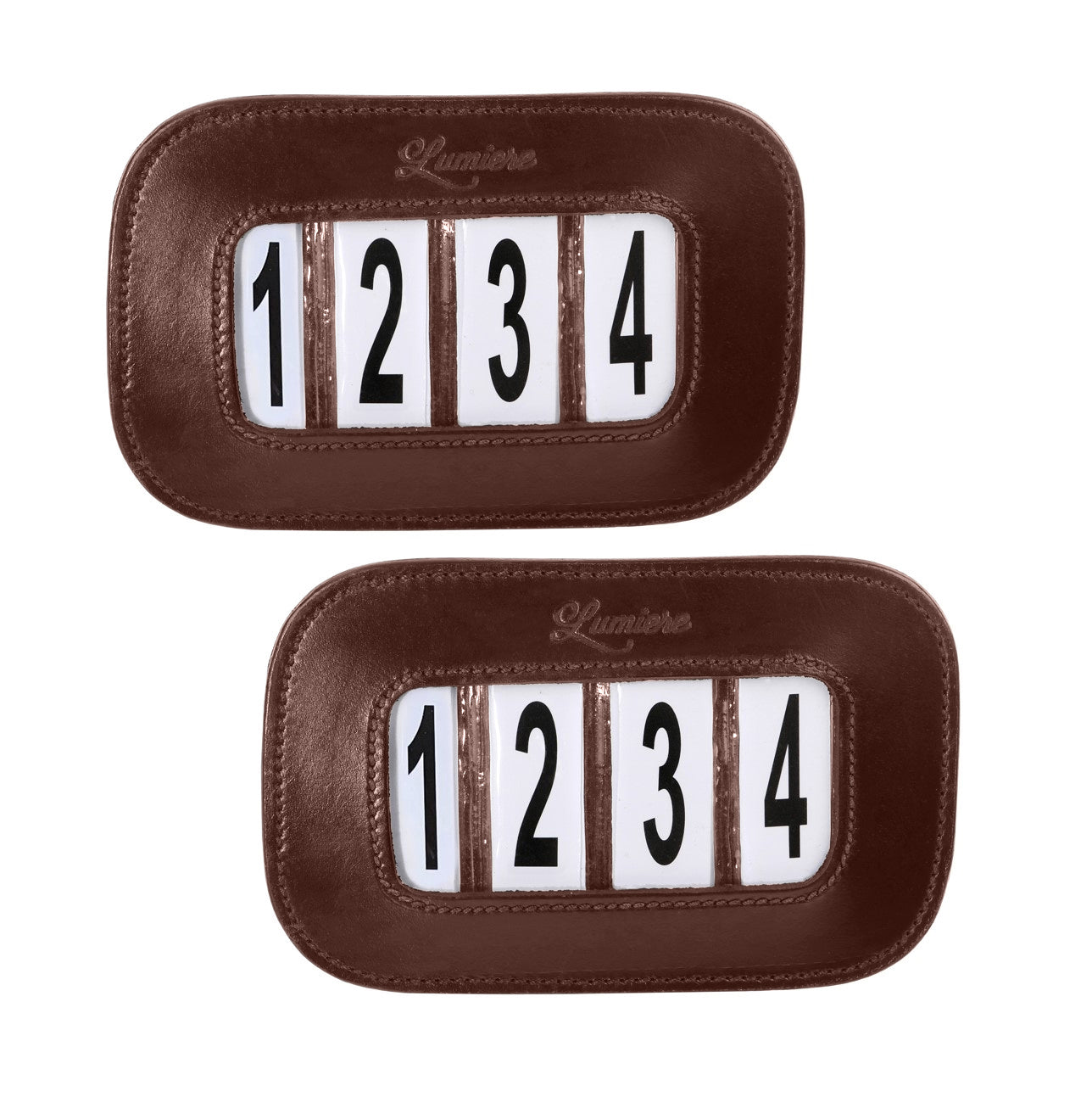 Bridle Numbers (4 Numbers) - Classic - Lumiere Equestrian