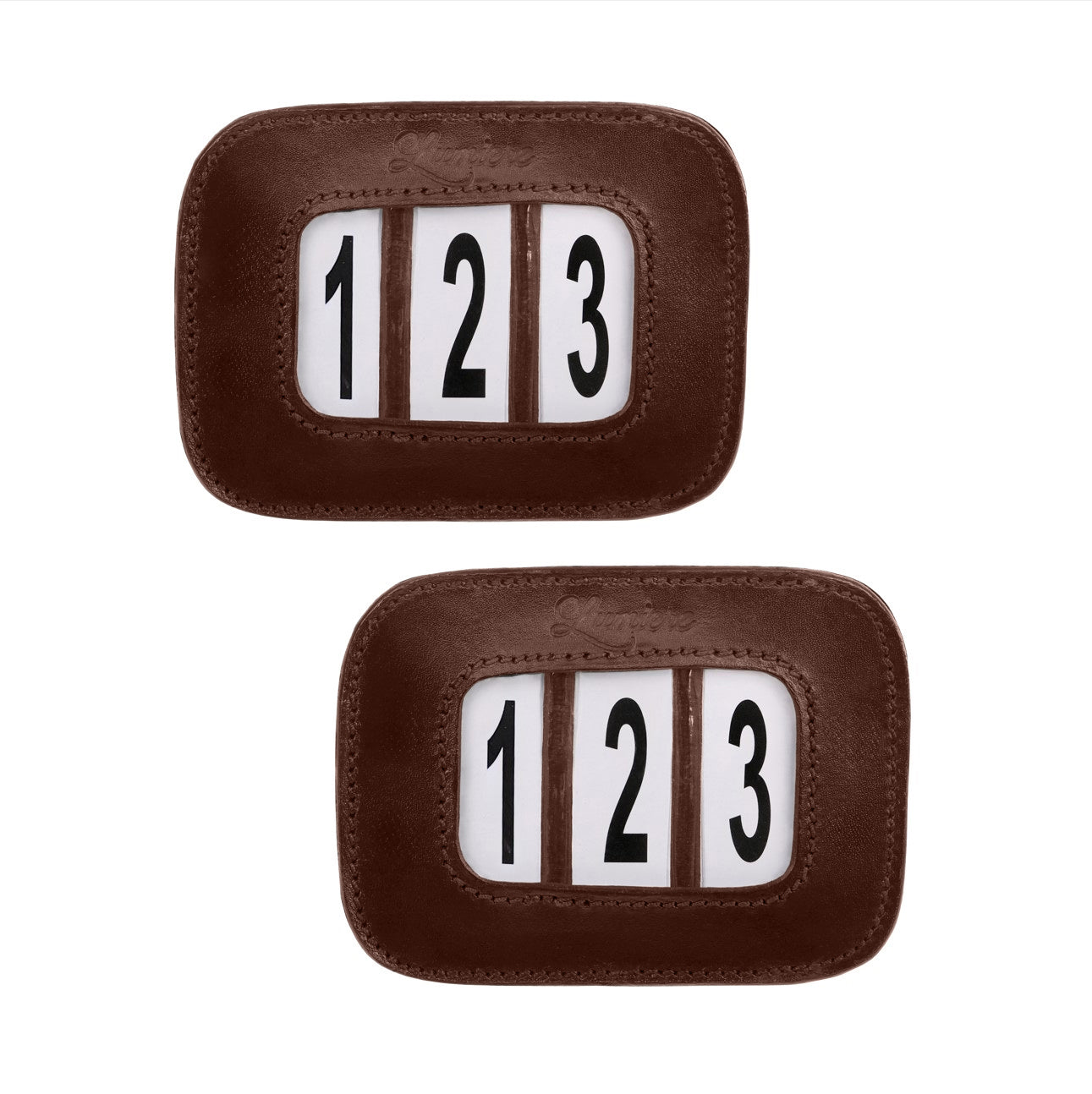 Bridle Numbers (3 Numbers)  - Classic - Lumiere Equestrian