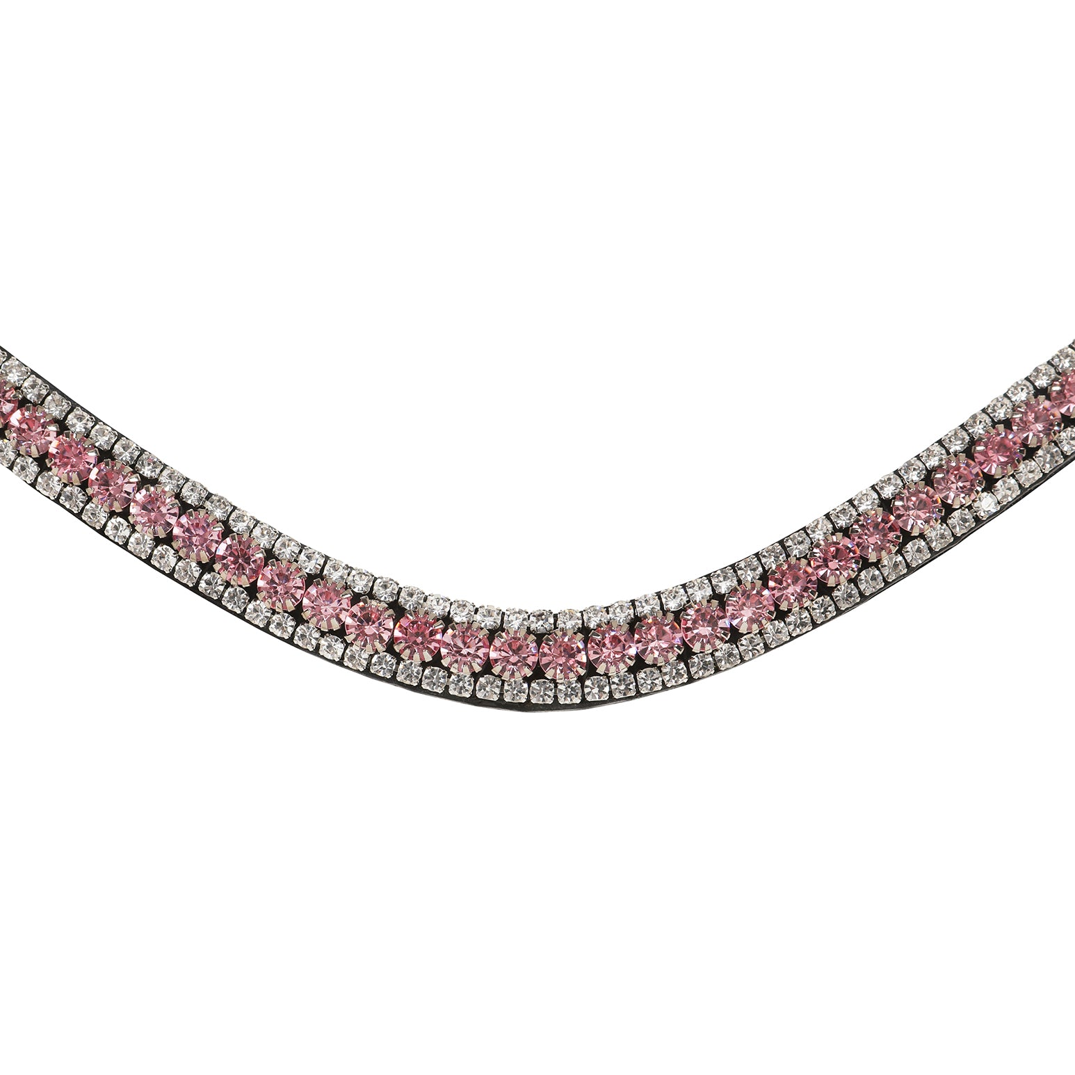 Baby pink crystal browband (Lumi Pony) Clearance - Lumiere Equestrian