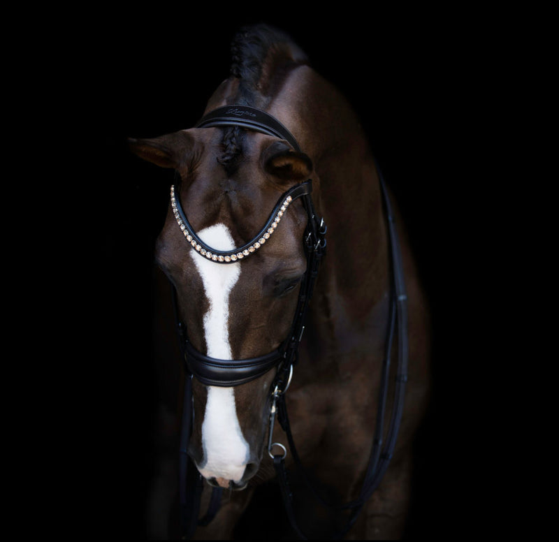 'Athens' leather bridle (snaffle)