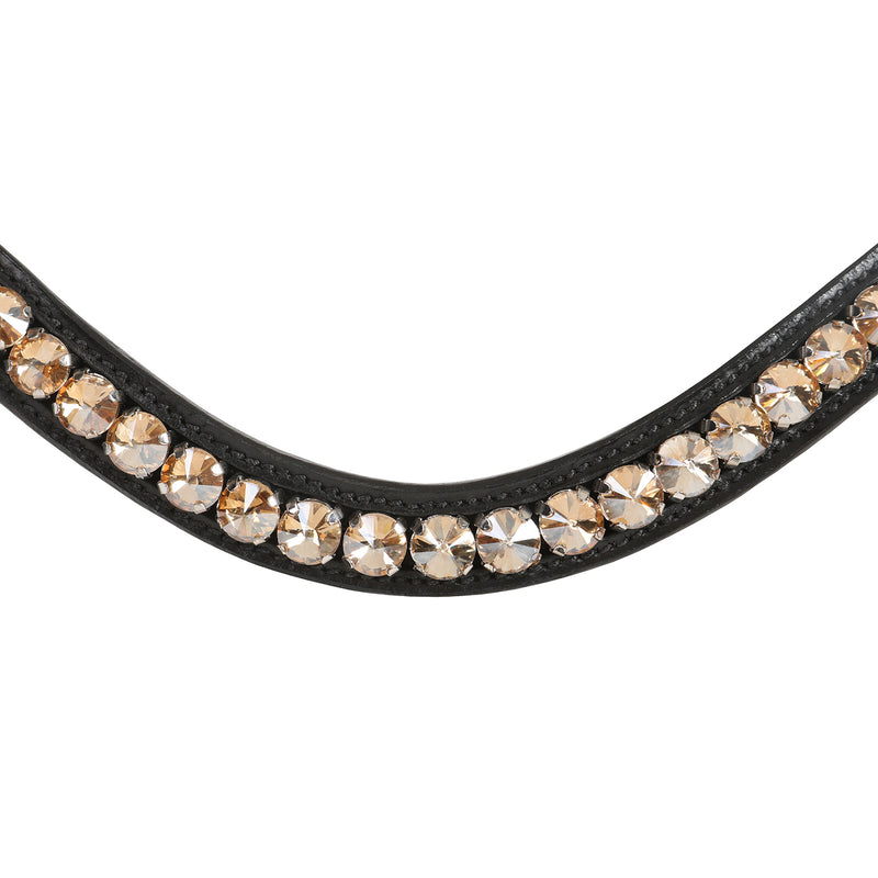 'Athens' luxury leather bridle - (double)
