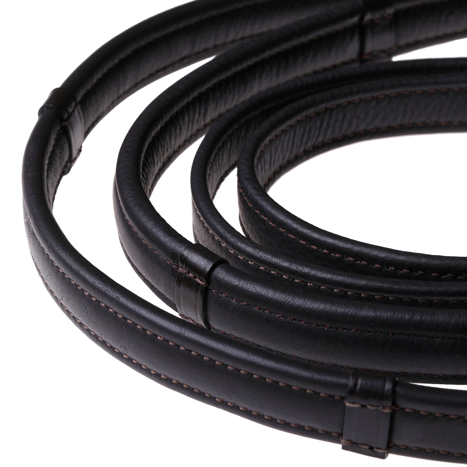 Double Bridle Reins Set - (Rolled)