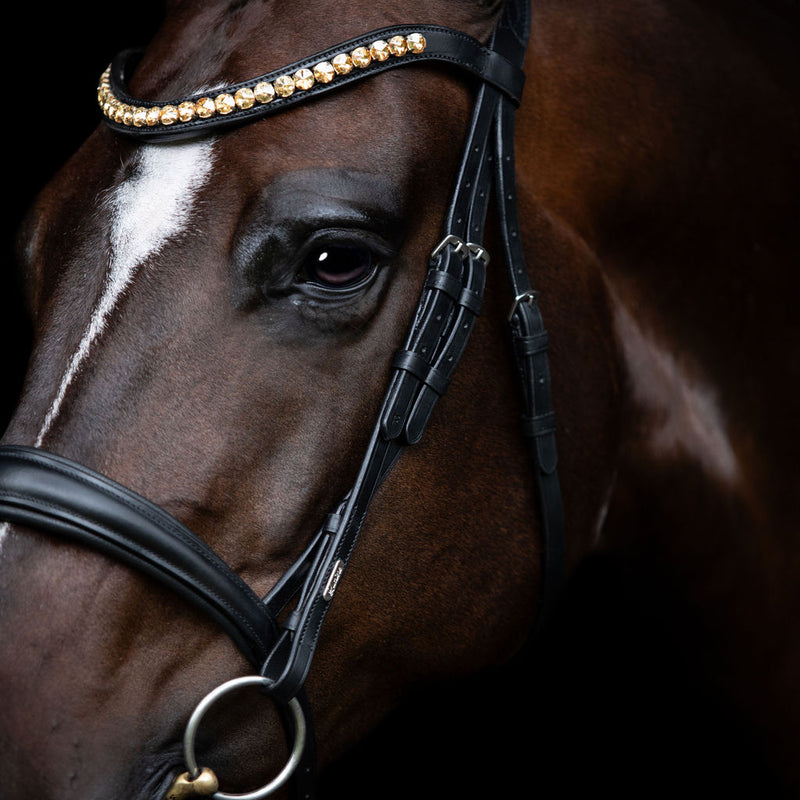 'Athens' leather bridle (snaffle)