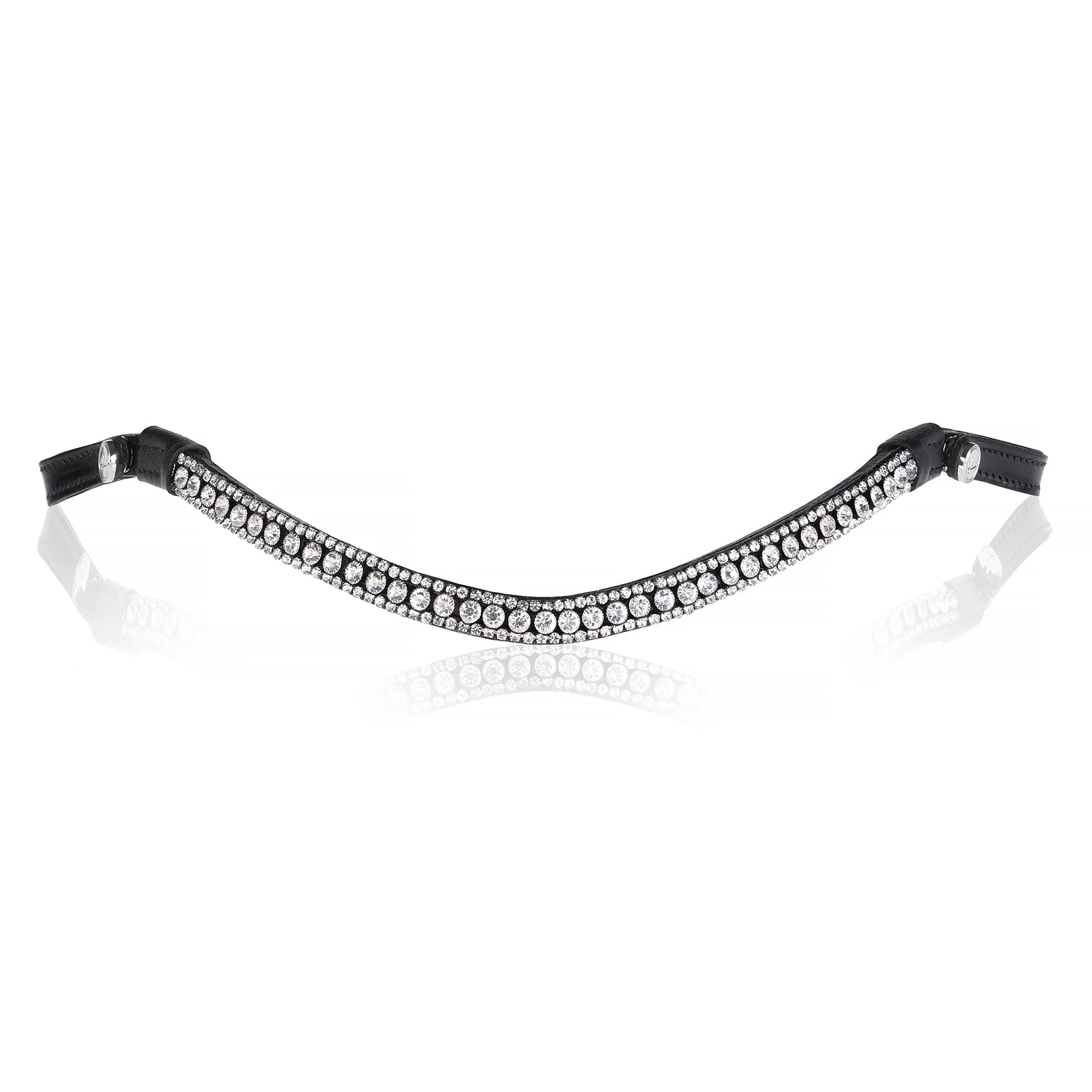 Solitaire crystal browband