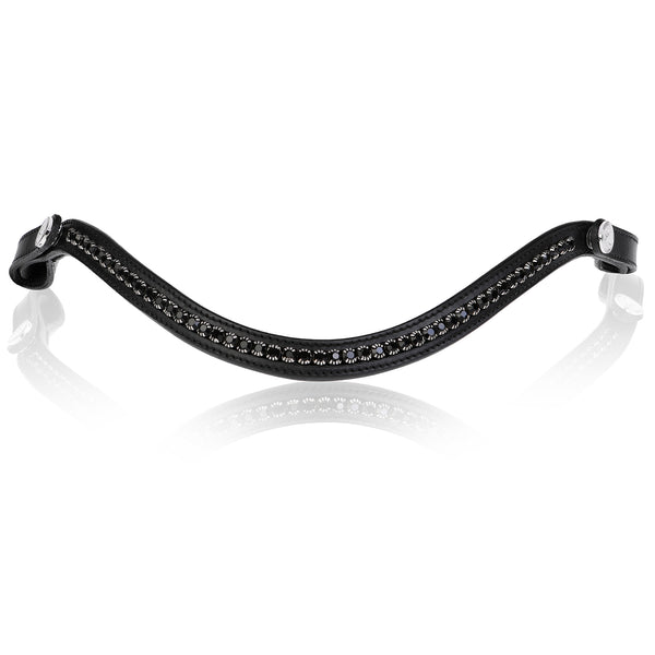 Black Swarovski Browband