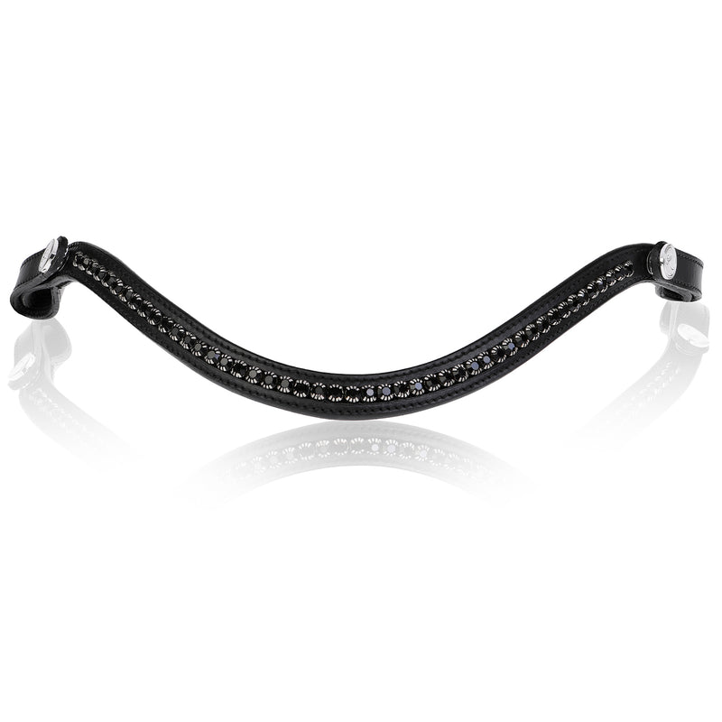 Black Swarovski Browband