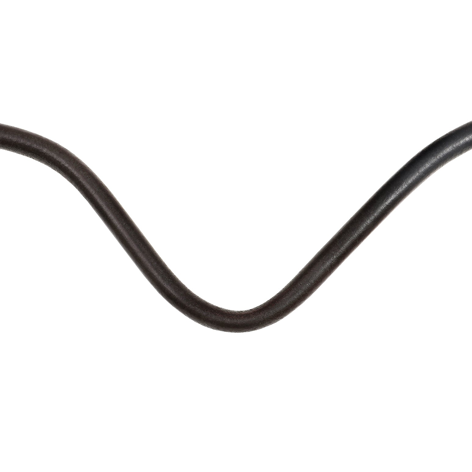 Marie rolled leather browband - Lumiere Equestrian