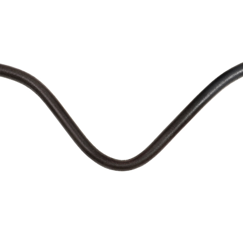 Marie rolled leather browband