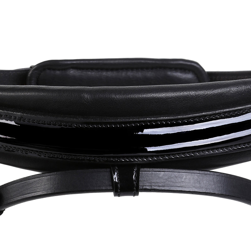 Melodie noseband - patent (hanoverian) - Lumiere Equestrian