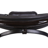 Melodie noseband - patent (hanoverian) - Lumiere Equestrian