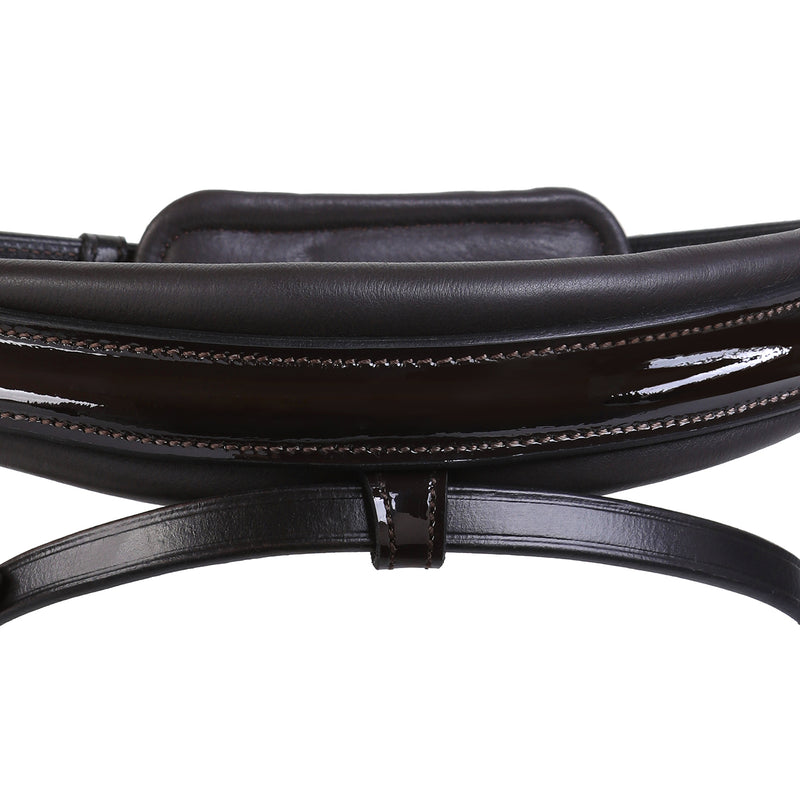 Melodie noseband - patent (hanoverian) - Lumiere Equestrian