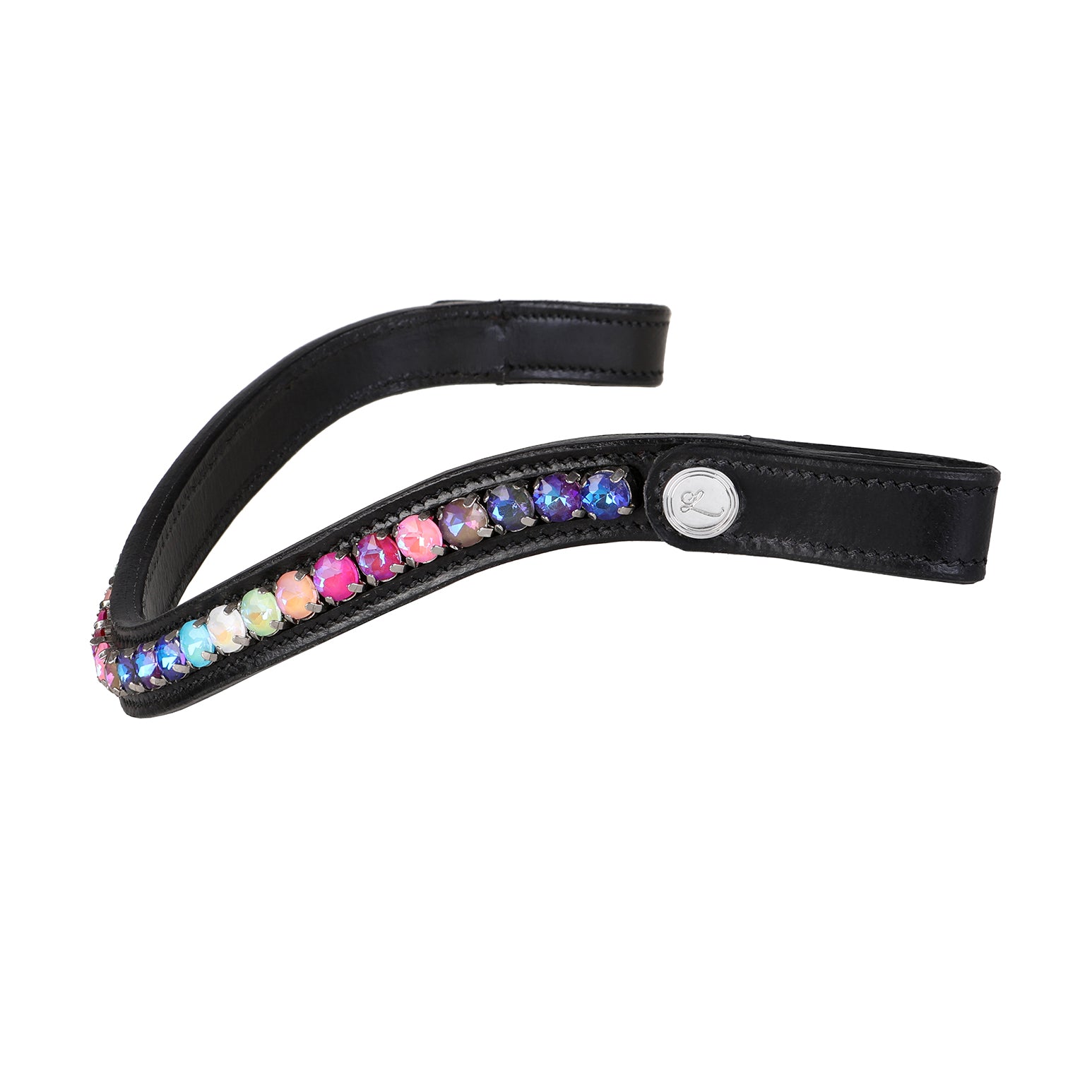 Rainbow browband (Lumi Pony) - Lumiere Equestrian