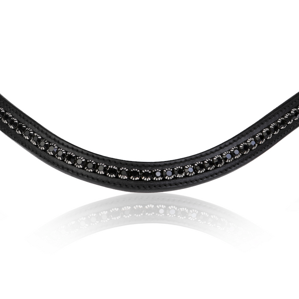 Black Swarovski Browband