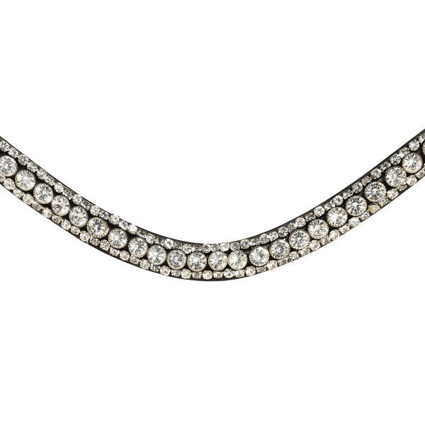 Solitaire crystal browband (Lumi Pony) - Lumiere Equestrian