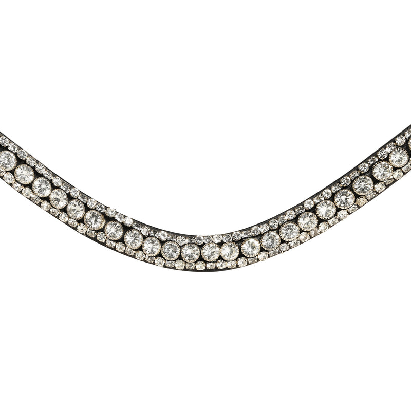 Solitaire crystal browband (Lumi Pony) - Lumiere Equestrian