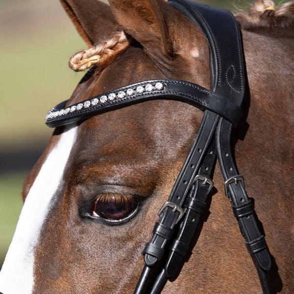 Swarovski crystal browband (Lumi Pony) - Lumiere Equestrian