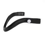 Classic curved leather browband - Lumiere Equestrian