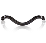 Classic curved leather browband - Lumiere Equestrian