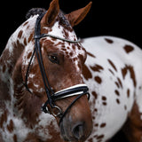 'Mercie' rolled white padded bridle