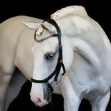 'Aria' bridle (Euro version) - black - Lumiere Equestrian