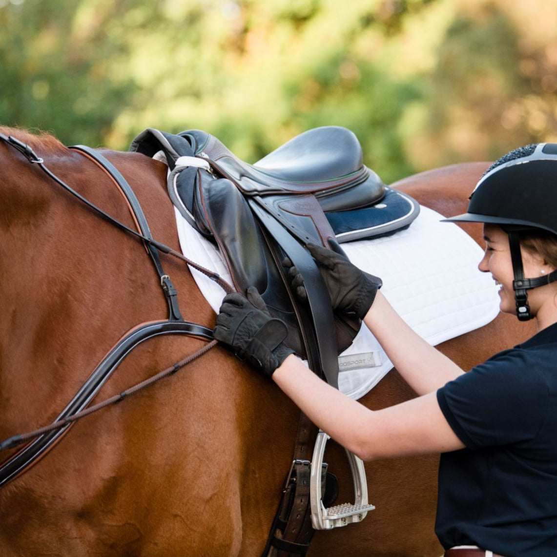 Stirrup leathers - jumping stablility