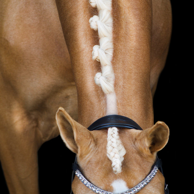 'Mila' Italian leather bridle - Lumiere Equestrian
