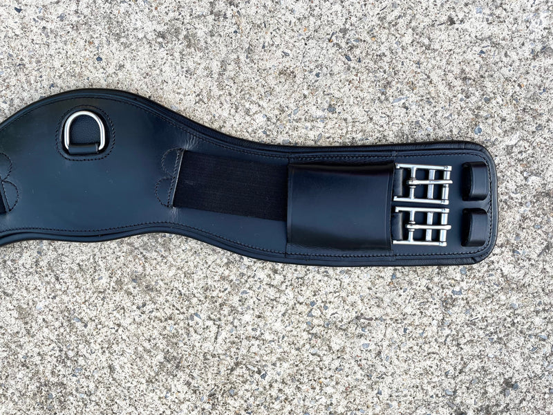 Anatomic dressage girth - build your own (leather padding) - Lumiere Equestrian