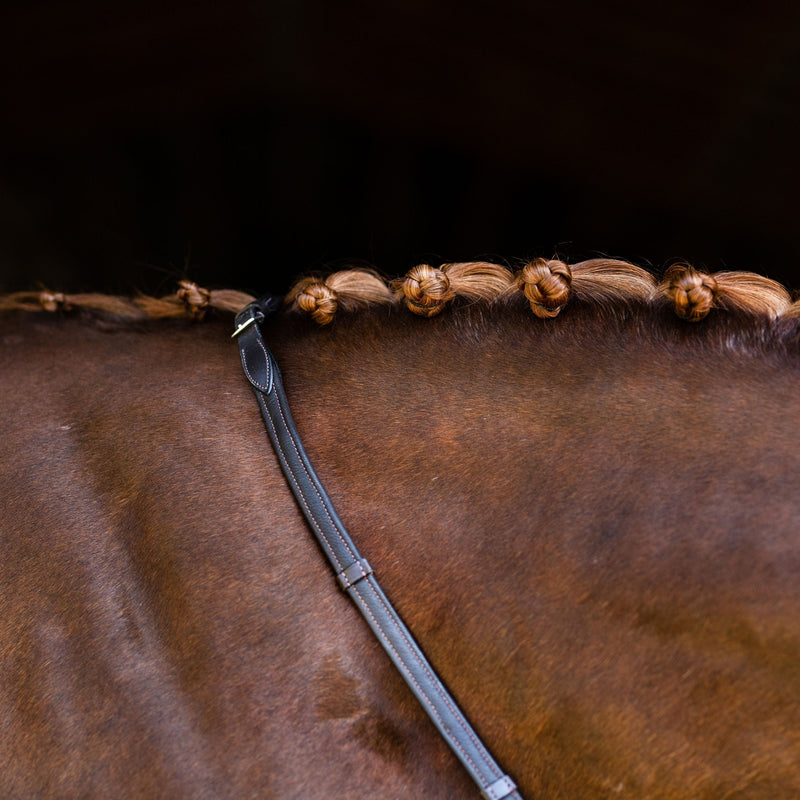 'Anastasia' Brown Leather Bridle (Convertible)