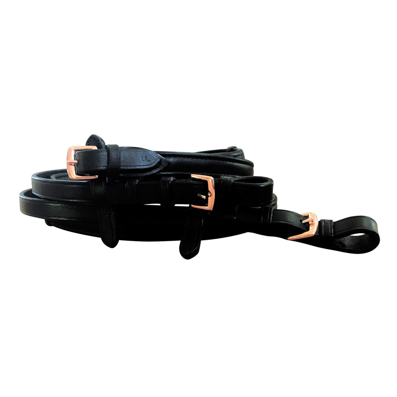 'Aria' bridle (Euro version) - black - Lumiere Equestrian