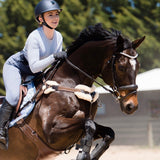 'Anastasia' Italian leather bridle (convertible) - brown - Lumiere Equestrian