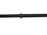 Padded nappa leather reins (flat) - black & brown (silver fittings) - Lumiere Equestrian